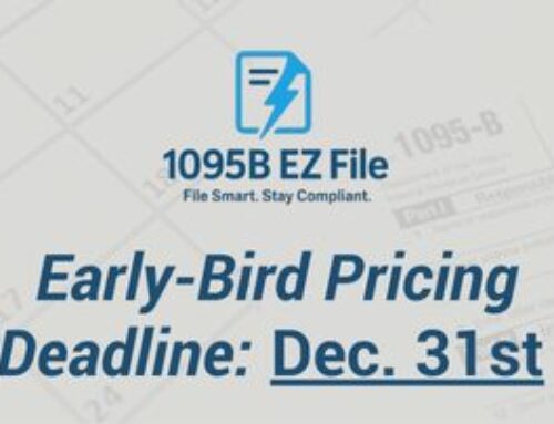 FINAL WEEK: Early Bird Pricing for 1095-B Filing