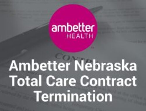 Ambetter Nebraska Total Care Contract Termination
