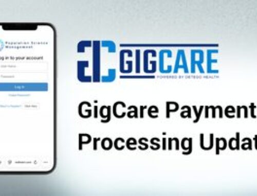 GigCare Payment Processing Update