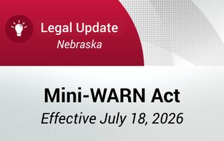 Nebraska Enacts Mini-WARN Act