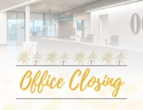Our Office Is Closed on New Year’s Day
